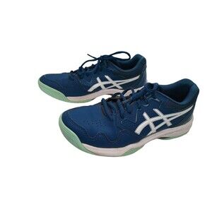 ASICS Gel-Dedicate 7 Shoes Womens Sz 8 Indigo/ White Sneaker  Running Tennis